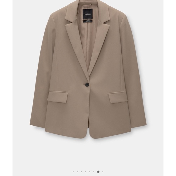 Pull&Bear Beige Blazer - Picture 8 of 12